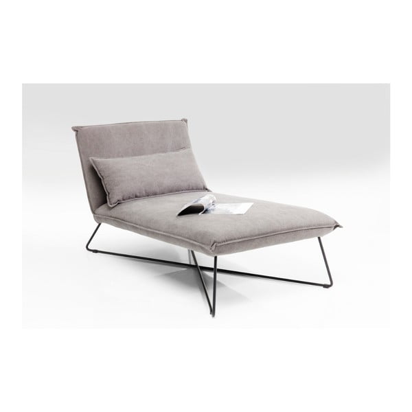 Kare Design Cornwall siv lounge stol
