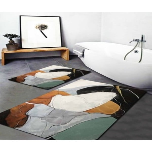 Kopalniške preproge v kompletu 2 ks 60x100 cm Post Modern Art – Mila Home-image-1