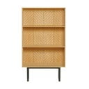 Knjižni regal z dekorjem ribje kosti Woodman Camden