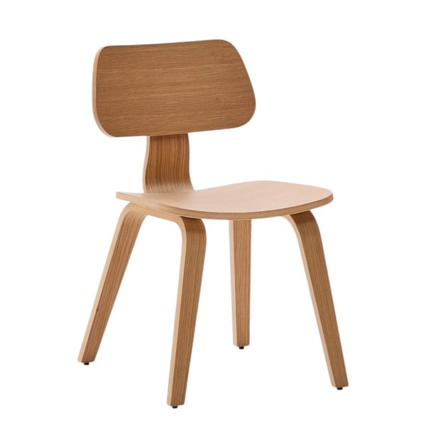 Jedilni stol v hrastovem dekorju Gena – Kave Home