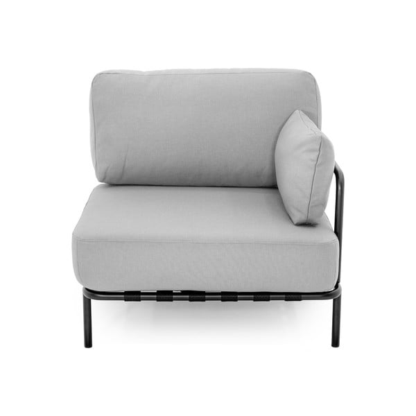 Svetlo siv modul vrtne sedežne garniture (s kotom po izbiri) Salve – Sit Sit-image-2