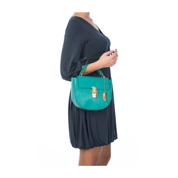 Usnjena torbica Grana Dollaro Turquoise-image-1