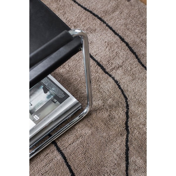 Rjava pralna bombažna preproga 140x200 cm Shadow – Mette Ditmer Denmark-image-2