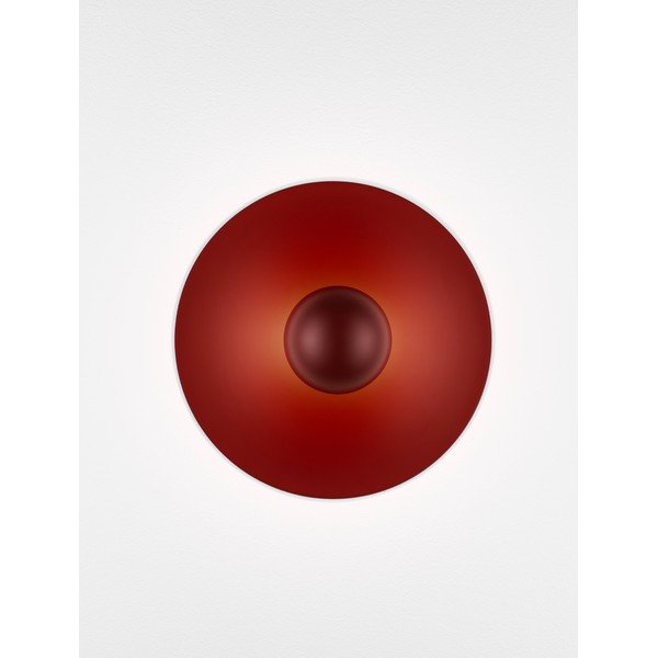Bordo rdeča aluminijasta LED stenska svetilka Edem – Nova Luce-image-3