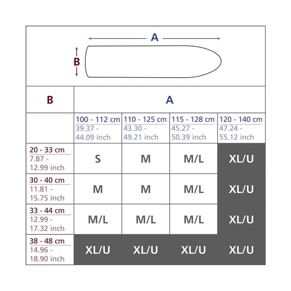 Modra bombažna prevleka za likalno desko Wenko Air Comfort, dolžina 140 cm-image-2
