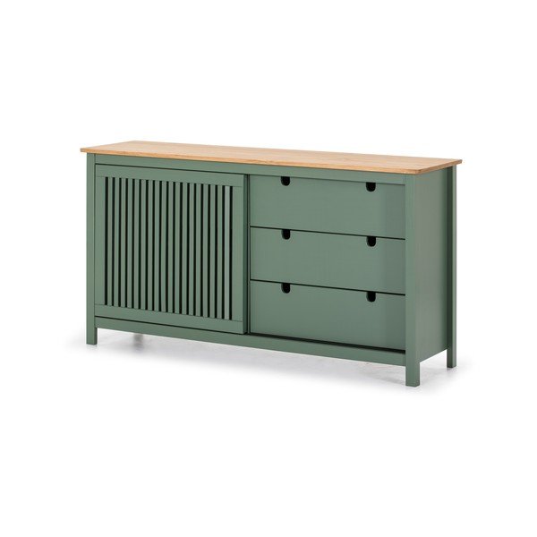 Zelena lesena komoda Marckeric Bruna-image-3