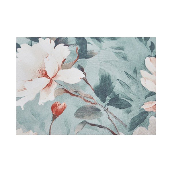 Turkizna enojna 3-delna posteljnina iz mikrosatena 140x200 cm Selma – My House-image-2