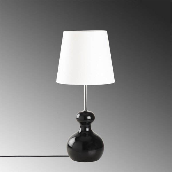 Lesena namizna svetilka v črni barvi Opviq lights Mallina-image-3