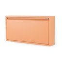 Rožnato-oranžna kovinska preklopna omarica za čevlje 75x37,5x12,5 cm Billy – Spinder Design