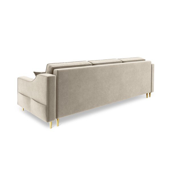 Bež raztegljiv trosed Mazzini Sofas Marigold-image-4