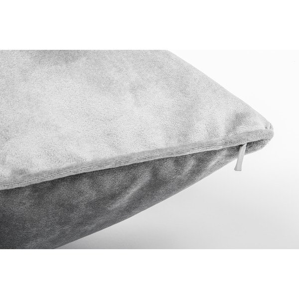 Prevleka za vzglavnik v srebrni barvi WeLoveBeds Silver, 50 x 50 cm-image-2