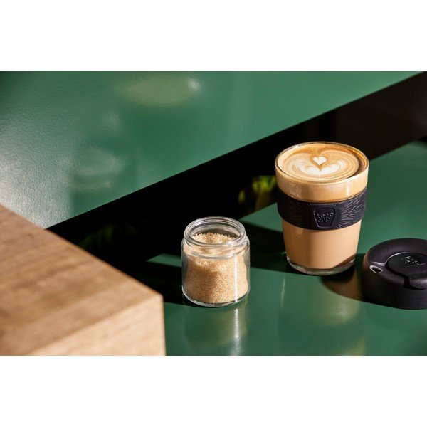 Črn potovalni lonček 340 ml Brew Black M – KeepCup-image-1