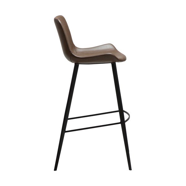 Rjav barski stol (višina sedeža 74,5 cm) Hype – DAN-FORM Denmark-image-4