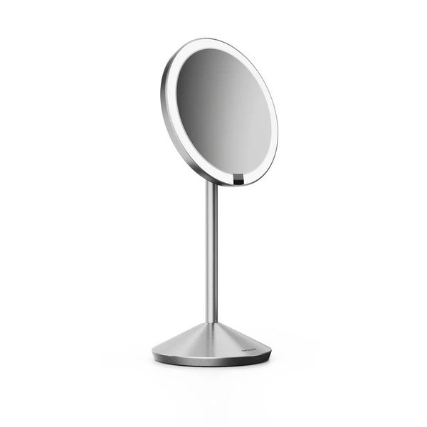 Kozmetično ogledalo z lučjo/povečevalno (5x povečava) ø 12 cm – simplehuman-image-3