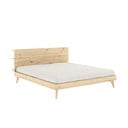 Zakonska postelja iz borovega lesa z letvenim dnom 160x200 cm Retreat - Karup Design