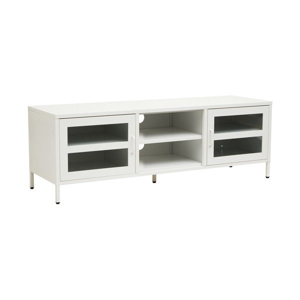 Bela jeklena TV omarica 150x50x45 cm Acier – Premier Housewares