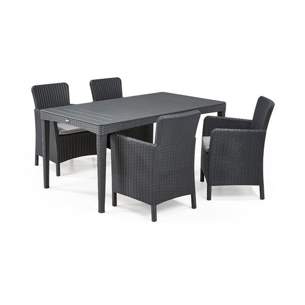 Vrtna miza 90x160 cm Girona – Keter-image-2