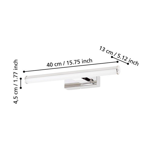 LED stenska svetilka v srebrni barvi VADUMI – EGLO-image-2