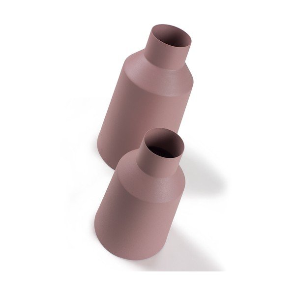 Komplet 2 rožnatih vaz La Forma Soco-image-2