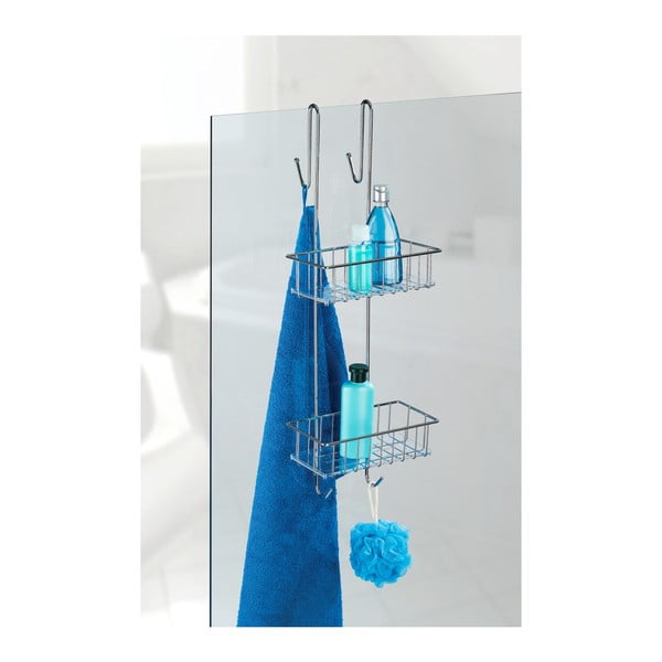 Dvonadstropna kopalniška polica Wenko Caddy Alto-image-3