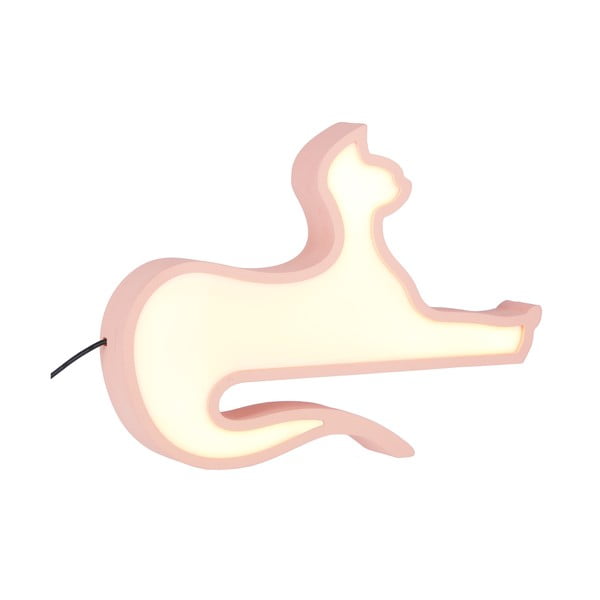 Rožnata otroška namizna svetilka Cat – Candellux Lighting-image-4