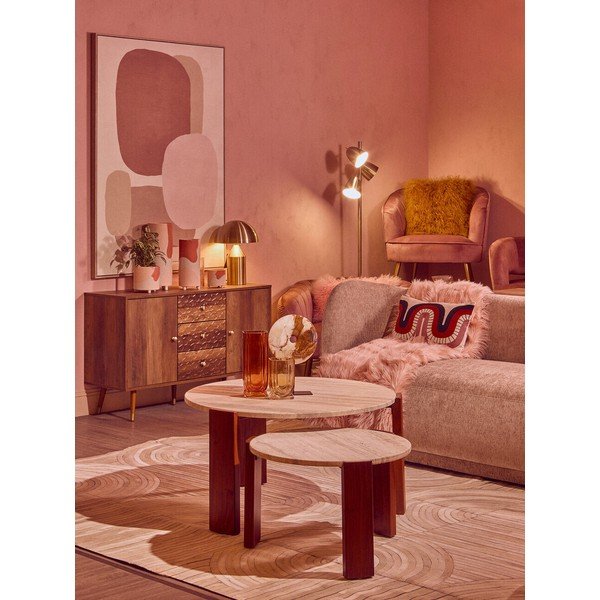 Komoda v temni naravni barvi 114x70x39 cm Frida – Premier Housewares-image-3