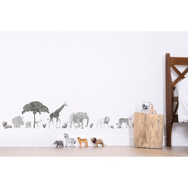 Nalepke 30x42 cm Wild Animals – Lilipinso-image-1