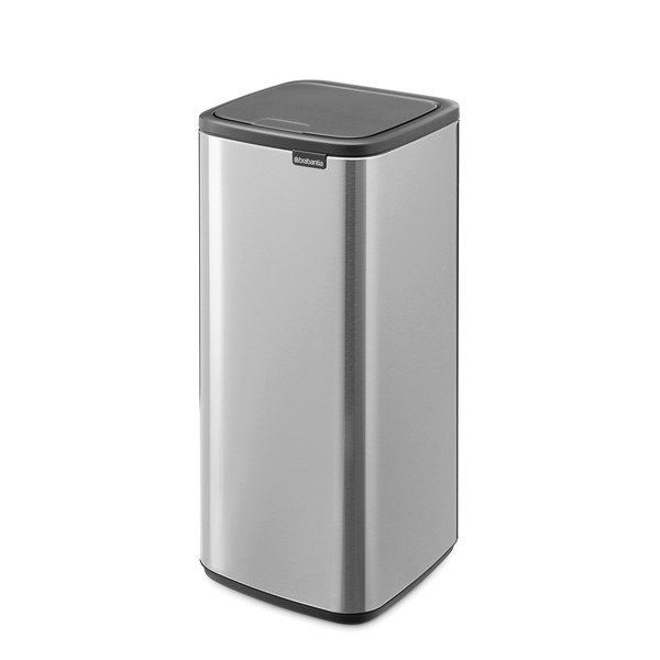 Jeklen koš za smeti na dotik v mat srebrni barvi 30 l Bo Touch – Brabantia