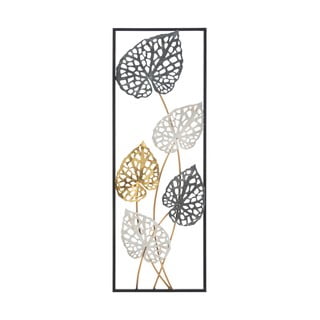 Kovinska viseča dekoracija z vzorcem listov Mauro Ferretti Ory -B-, 31 x 90 cm