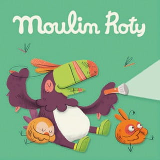 Otroški projekcijski disk Moulin Roty Merry Jungle