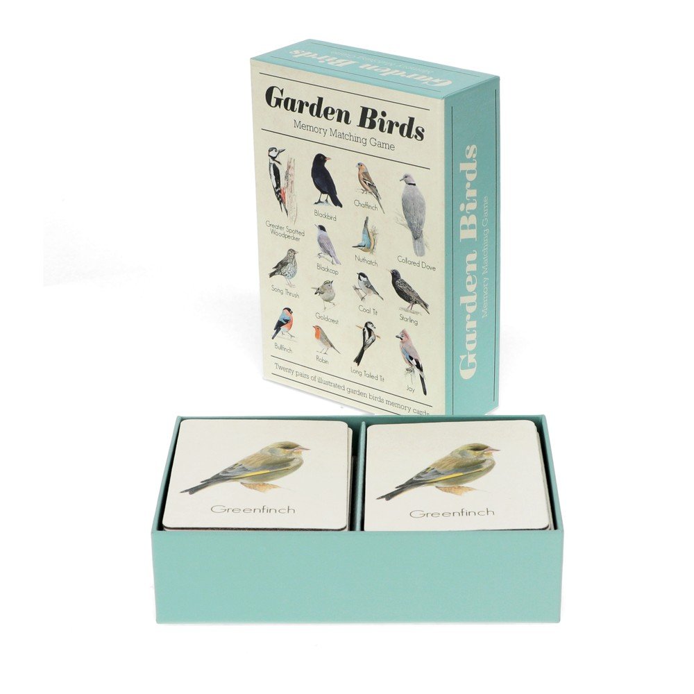 Igra spomin Garden Birds