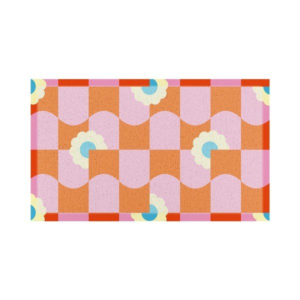 Predpražnik iz reciklirane plastike 40x70 cm Elizabeth Olwen  – Artsy Doormats
