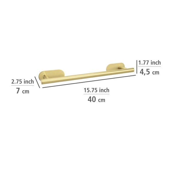 Držalo za brisače iz nerjavečega jekla Orea Gold - Wenko-image-4