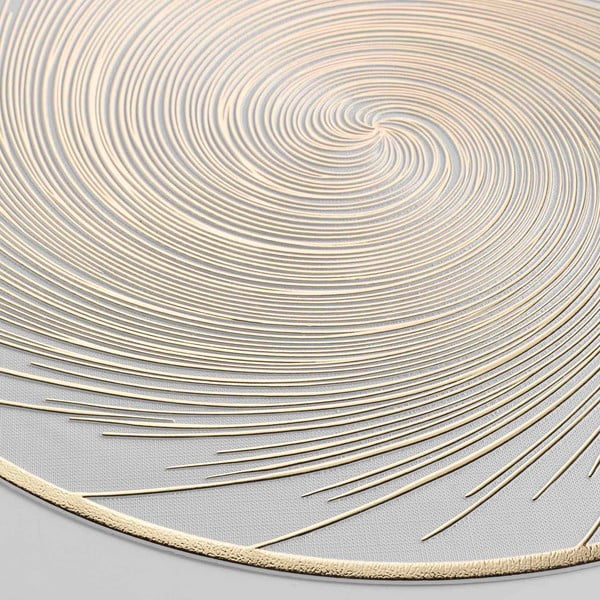 Plastičen pogrinjek ø 38 cm Spirale – douceur d'intérieur-image-2