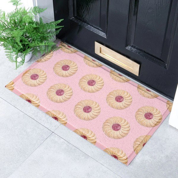 Predpražnik iz reciklirane plastike 40x70 cm Jam Biscuit  – Artsy Doormats-image-2