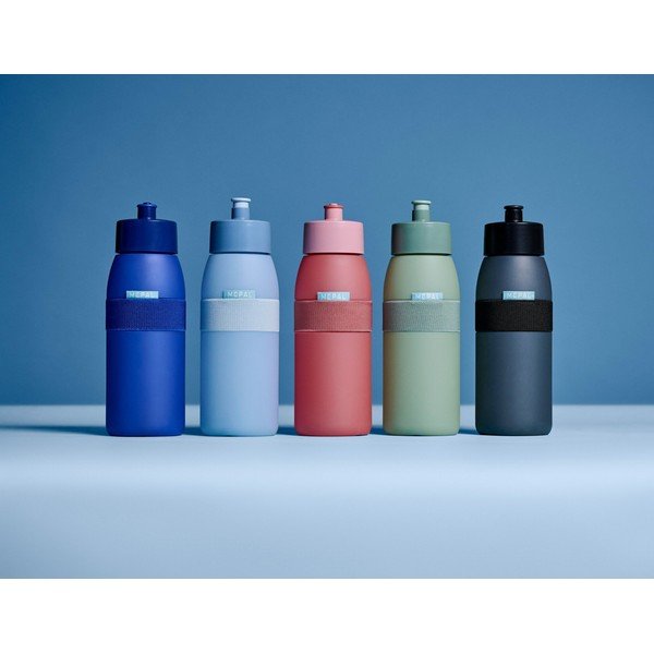 Žajbljevo zelena plastična steklenica za vodo 500 ml Ellipse – Mepal-image-1