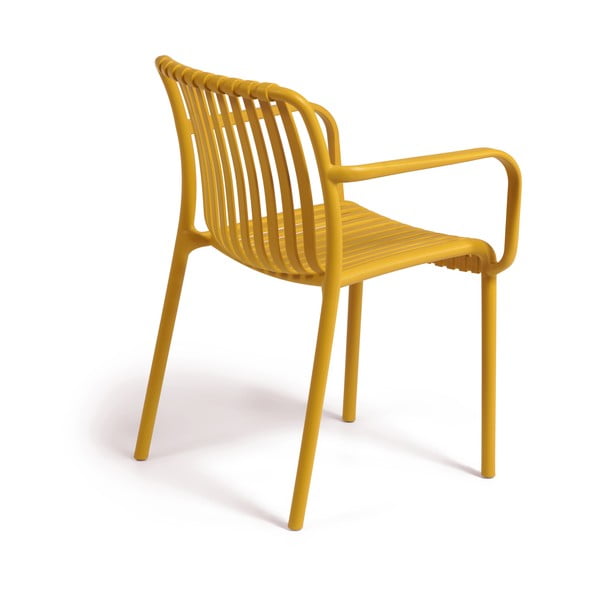 Gorčično rumen vrtni stol Kave Home Isabellini-image-4