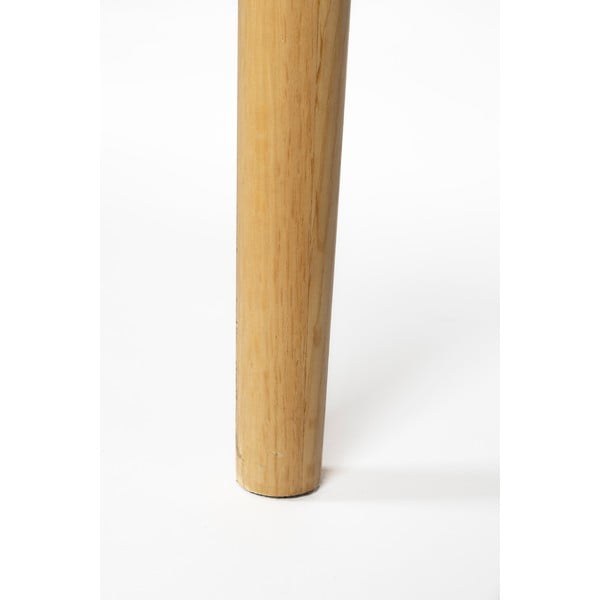 Stranska mizica z mizno ploščo v hrastovem dekorju v naravni barvi 40x120 cm Fabio – White Label-image-3