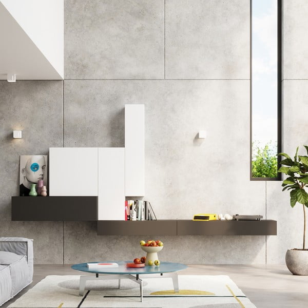 Bela stropna svetilka s kovinskim senčnikom 10x10 cm Pax – Sollux-image-4