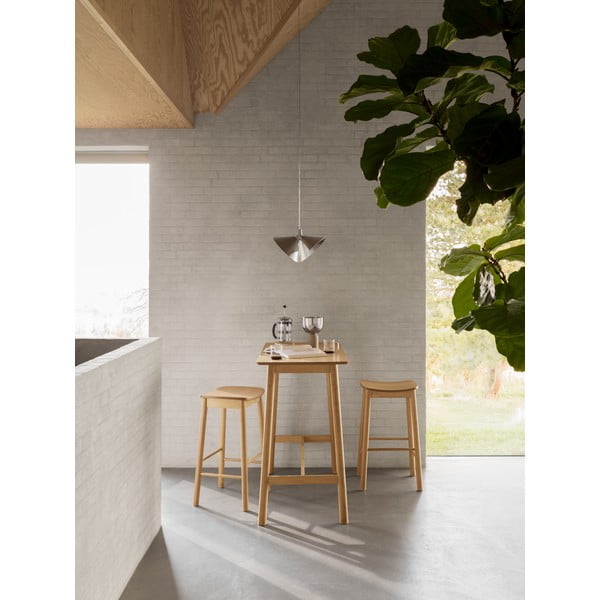 Barska miza v hrastovem dekorju 60x120 cm Barlow – Actona-image-1