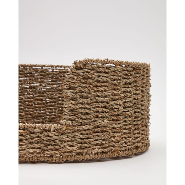 Podloga za hišne ljubljenčke iz morske trave v naravni barvi 45x80 cm Fliicker – Kave Home-image-1