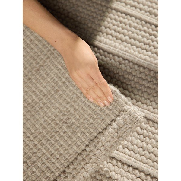 Bež ročno tkana volnena preproga 80x150 cm Camden Parker – Ted Baker-image-4