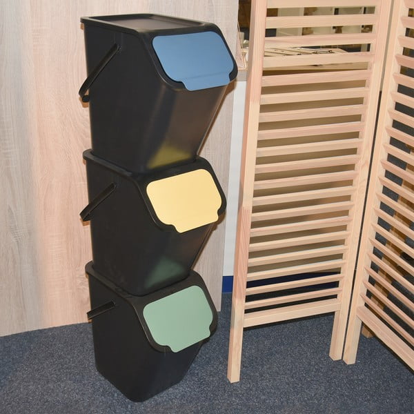 Plastični zabojnik za sortirane odpadke 25 l Bin - Orion-image-2