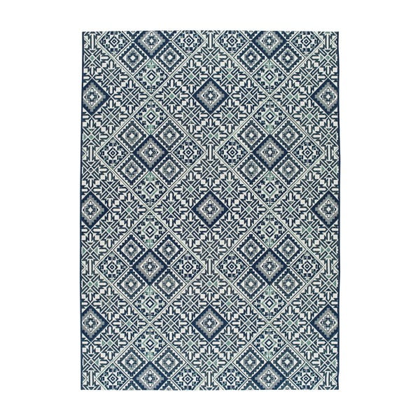 Modra univerzalna finska preproga, primerna za uporabo na prostem, 150 x 80 cm