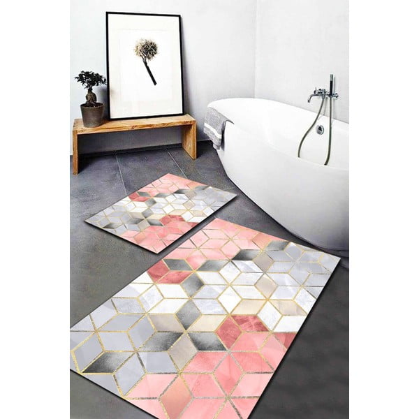 Kopalniški preprogi 2 kos Optic4 - Mila Home-image-1