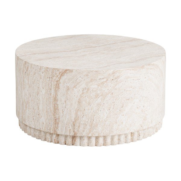 Keramična okrogla vrtna klubska mizica ø 60 cm Bonn – House Nordic-image-2