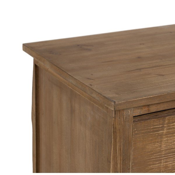 Vitrina iz masivne jelke v naravni barvi 64x92,5 cm – Ixia-image-3