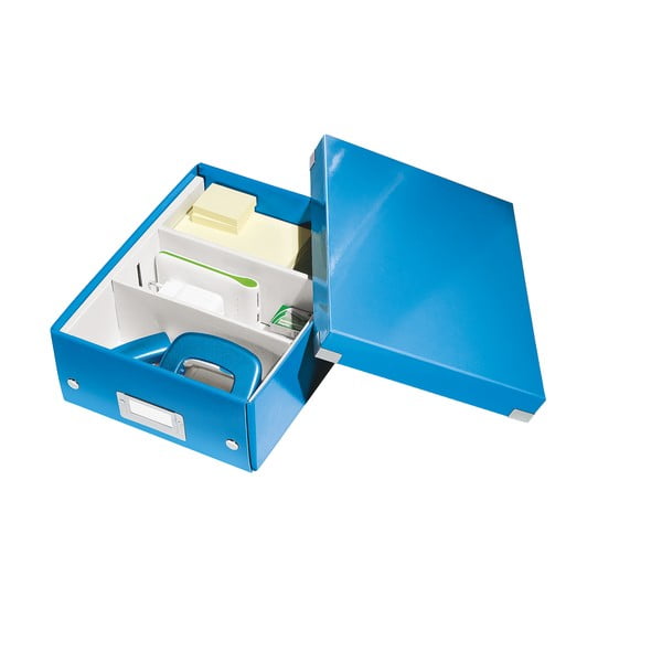 Modra škatla z organizatorjem Leitz Click&Store, dolžina 28 cm-image-4