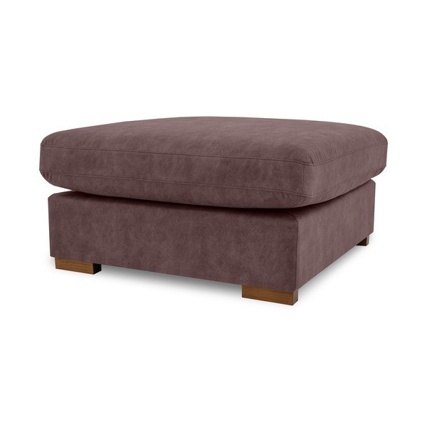 Temno rjav tabure iz umetnega usnja Hamburg – Scandic-image-2