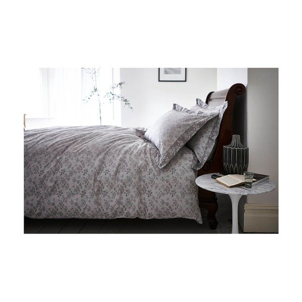 Siva posteljnina Bianca Spring Jacquard, 260 x 220 cm-image-2